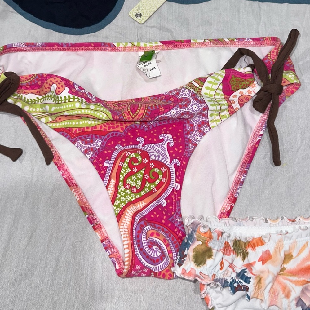 Women’s Ruffle Cheeky Bikini Bottom -